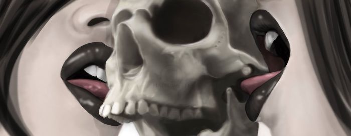 "tongue & Cheek" By Erika Stark / Hallowette