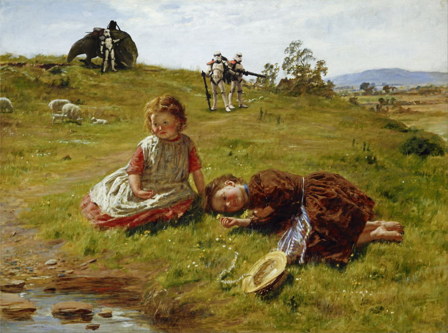 21 More Famous Paintings Reimagined With Star Wars Elements