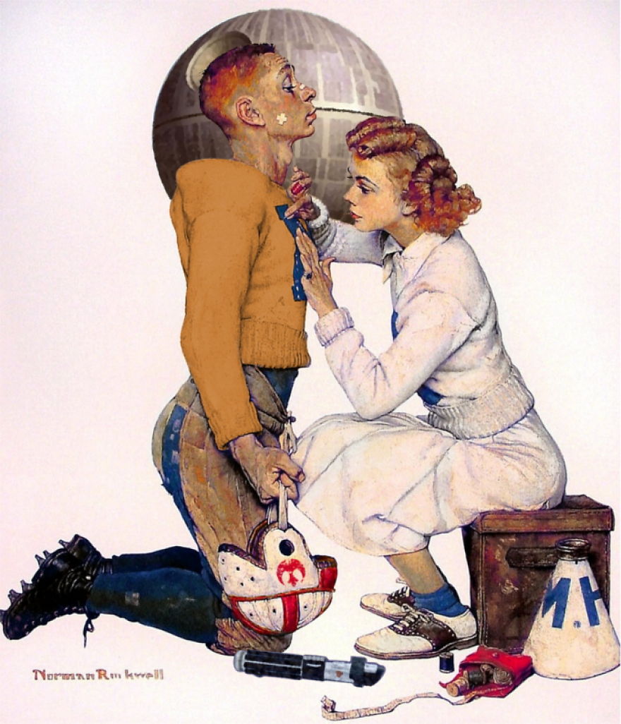 21 More Famous Paintings Reimagined With Star Wars Elements