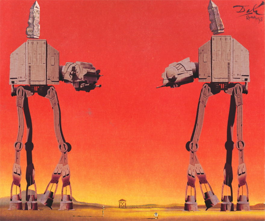21 More Famous Paintings Reimagined With Star Wars Elements