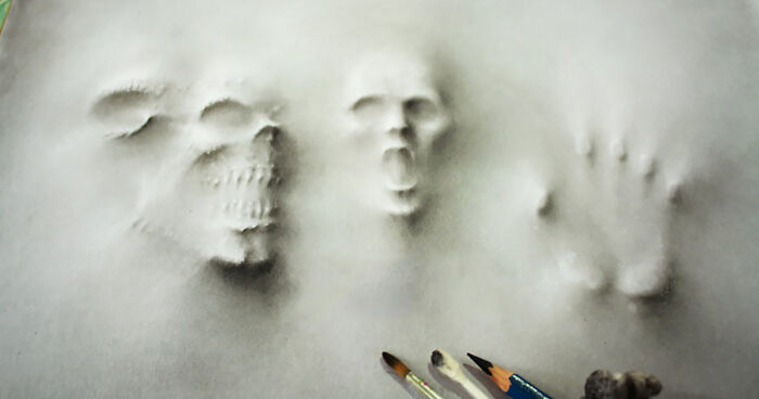 3D Pencil Illustrations Express The Struggle Between My Job and My Passion