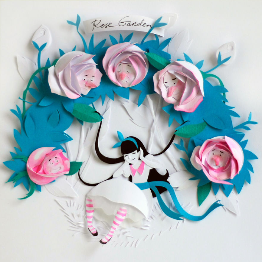 My Paper Adventures With Alice In Wonderland