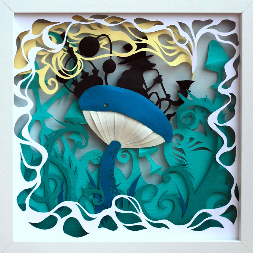 My Paper Adventures With Alice In Wonderland