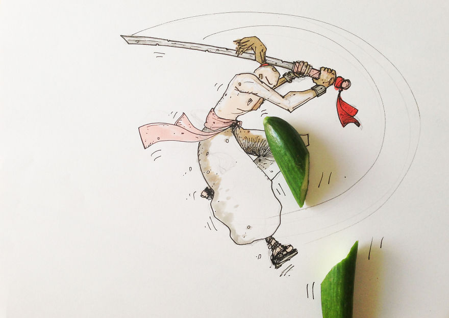 Art For Food's Sake: Turkish Artist Transforms Food Into Art Objects Art For Food's Sake: Turkish Artist Transforms Food Into Art Objects