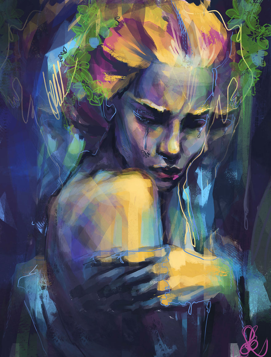 I Express My Feelings Through Figurative Art And Colors I Express My Feelings Through Figurative Art And Colors