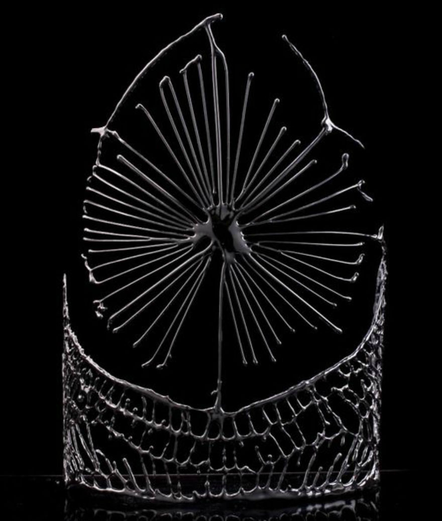 Beautiful Delicate Glass Art That Resembles Ice