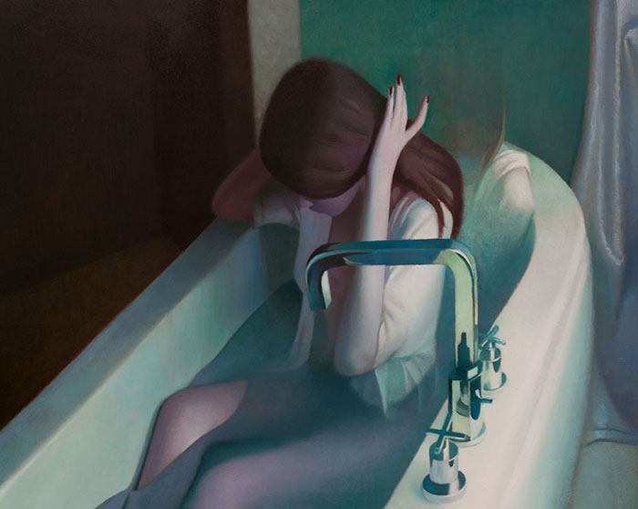 Peter Chan's 'catharsis' 16''x20'' Oil On Panel