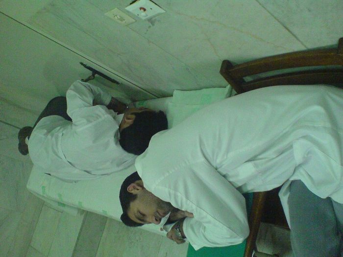 Before Sunrise !...getting Ready For Morning Presentation