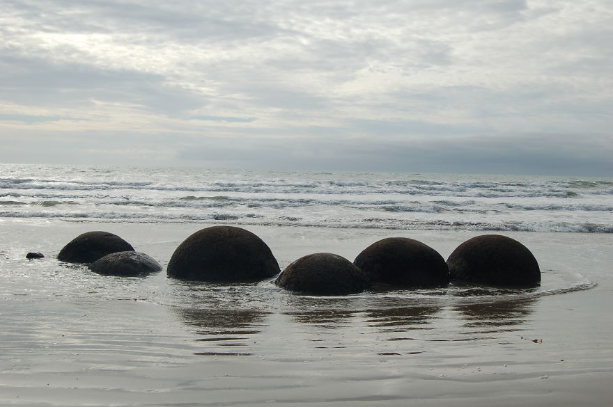 Moeraki Boulders, South Island, New Zealand