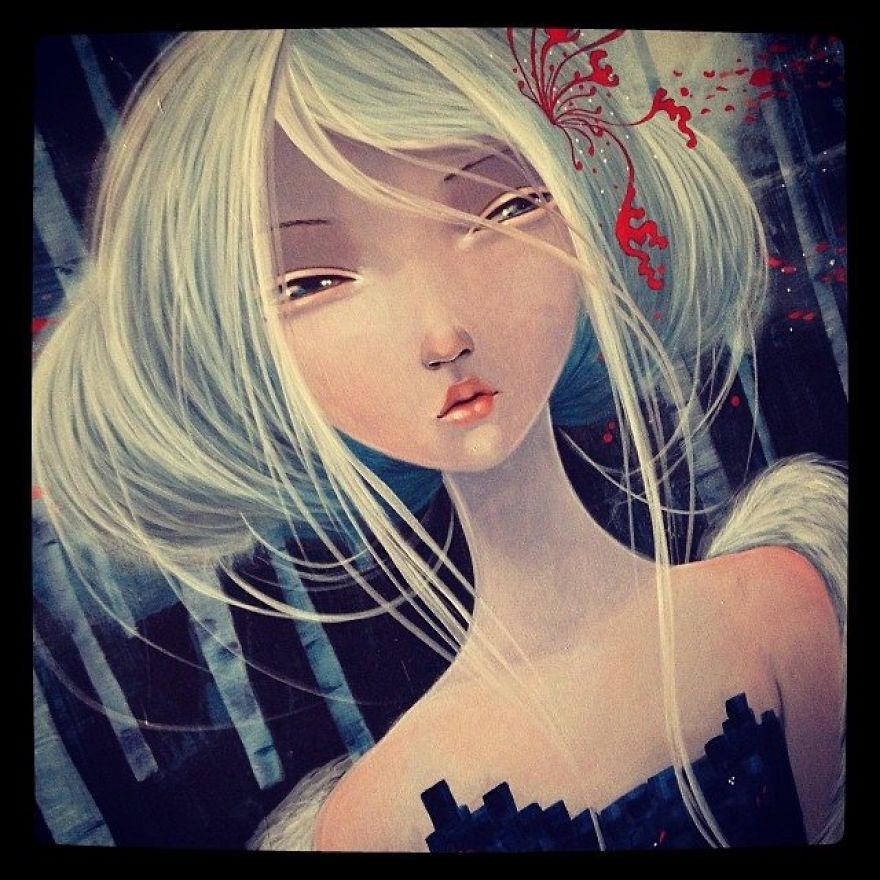 Fantastical Pop Surrealism By The Bad Apple Artist Collective Fantastical Pop Surrealism By The Bad Apple Artist Collective