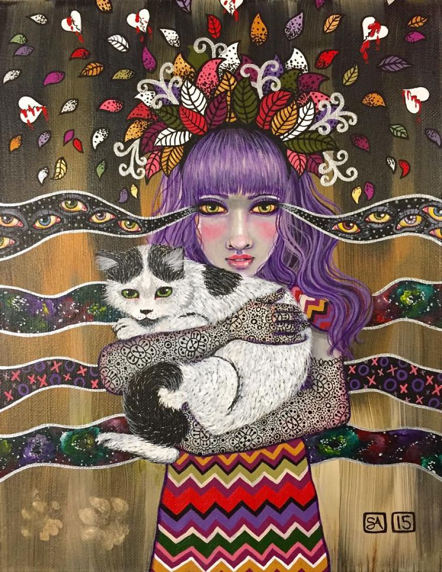 Fantastical Pop Surrealism By The Bad Apple Artist Collective Fantastical Pop Surrealism By The Bad Apple Artist Collective