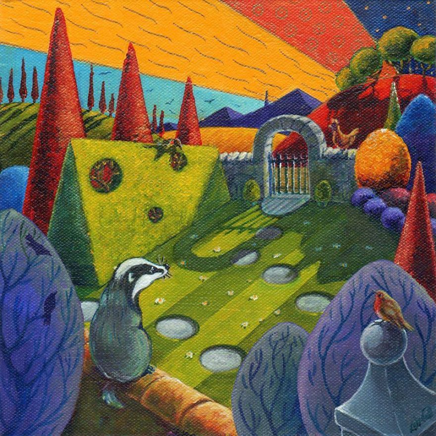 Fantastical Pop Surrealism By The Bad Apple Artist Collective