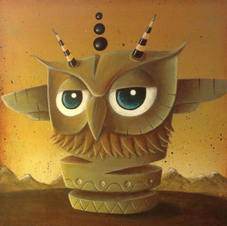Fantastical Pop Surrealism By The Bad Apple Artist Collective