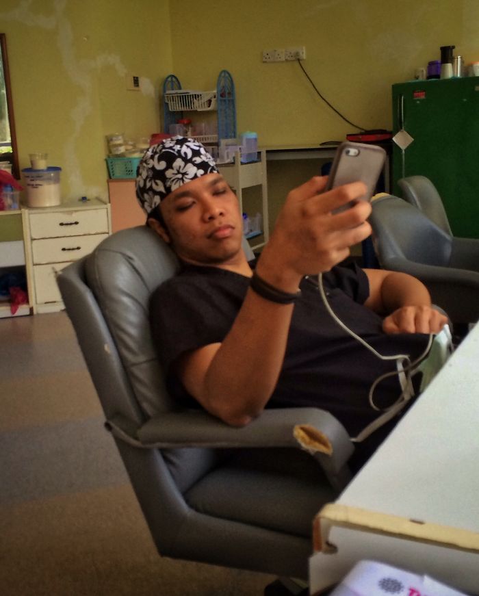 Post-call, In Between Elective Surgeries, And Pre-call To Boot. Good Times.