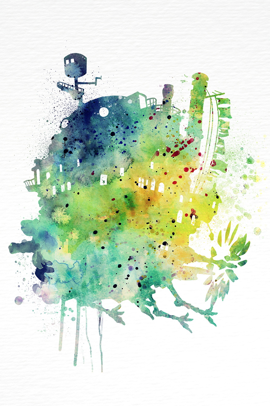 My Watercolor Cartoon Fan Art My Watercolor Cartoon Fan Art