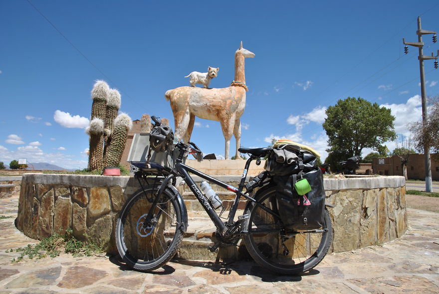 I'm Cycling 26,000 Km Around The World With My Blind Dog Tulku I'm Cycling 26,000 Km Around The World With My Blind Dog Tulku
