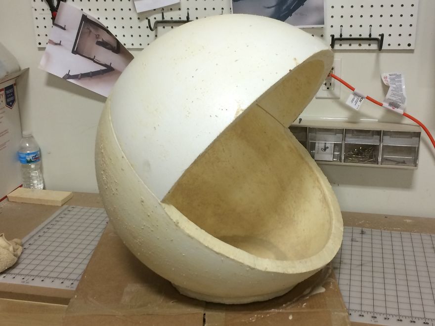 I Made A Bed For My Cat Inspired By Super Mario's Chain Chomp Monster