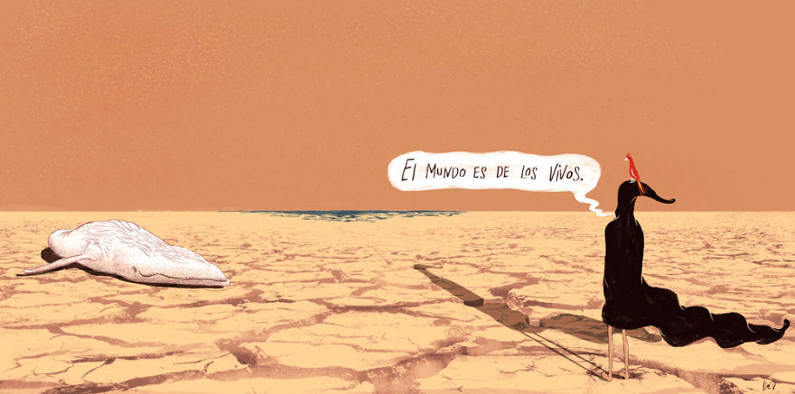 I Portray Ironies And Ambiguities With My Illustrations