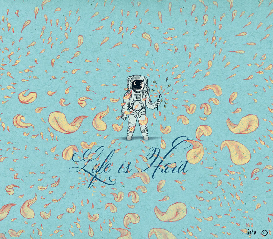 I Portray Ironies And Ambiguities With My Illustrations