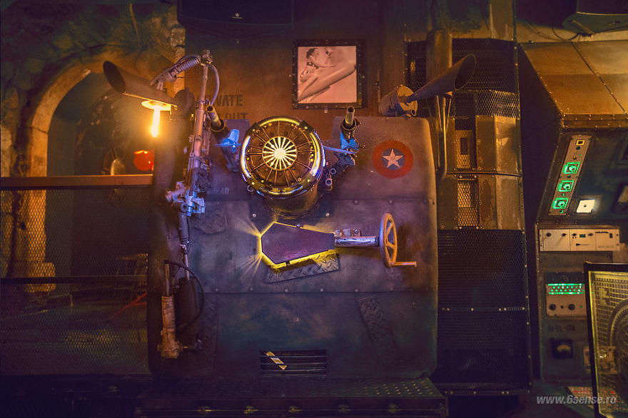 Steampunk Submarine-Themed Pub In Romania