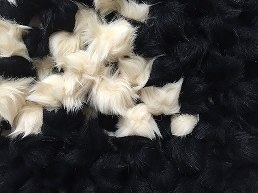 Interactive Fur Mirror - Don't Worry, No Pandas Were Harmed