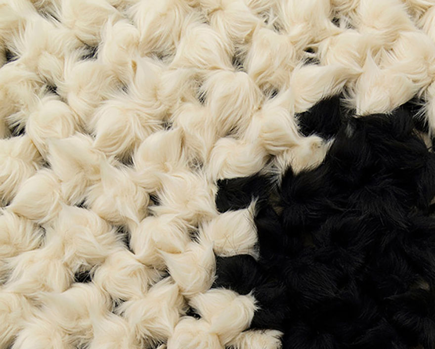 Interactive Fur Mirror - Don't Worry, No Pandas Were Harmed