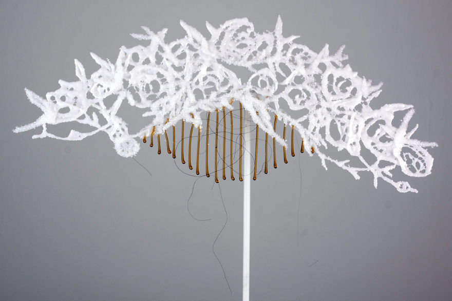 Beautiful Delicate Glass Art That Resembles Ice