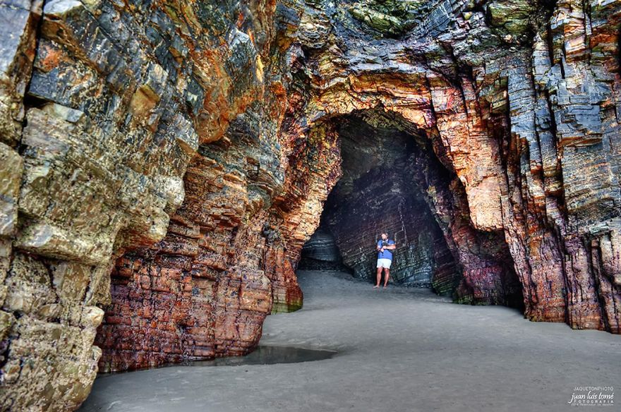 Beach Of The Cathedrals, Lugo, Spain.