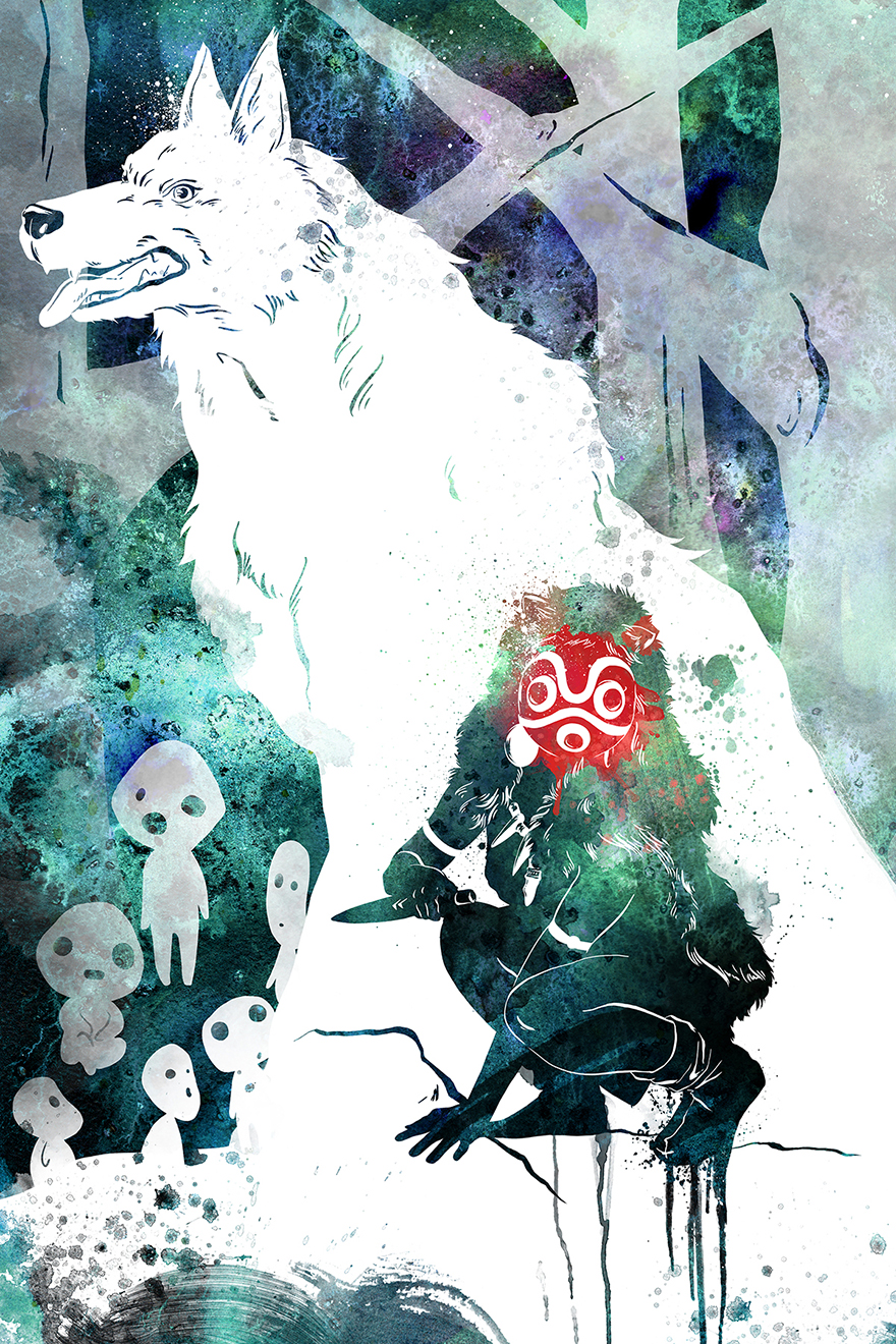 My Watercolor Cartoon Fan Art