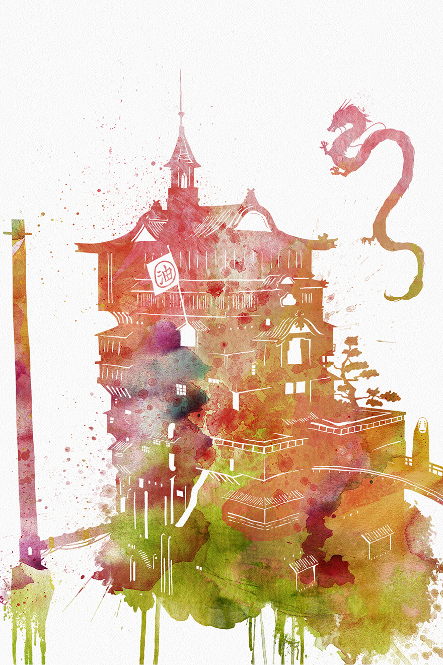 My Watercolor Cartoon Fan Art My Watercolor Cartoon Fan Art