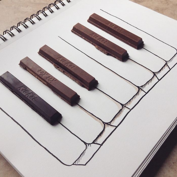 I Use Everyday Objects To Create Fun Illustrations (Part 3) I Use Everyday Objects To Create Fun Illustrations (Part 3)