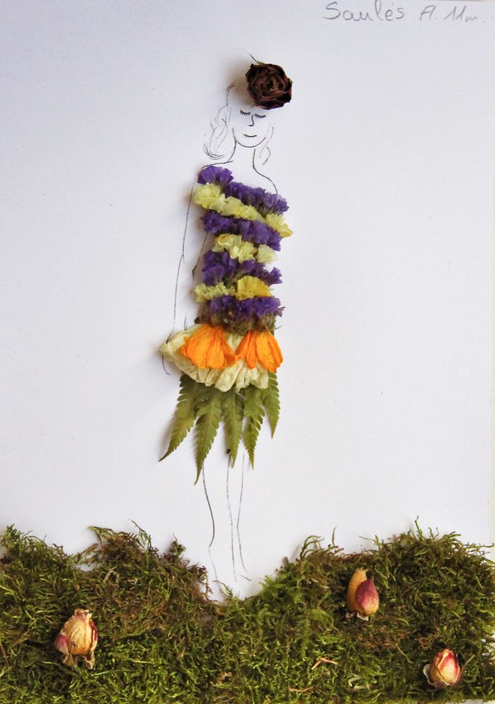 Lithuanian Library Invited Readers To Create Floral Illustrations For Their Mothers Lithuanian Library Invited Readers To Create Floral Illustrations For Their Mothers