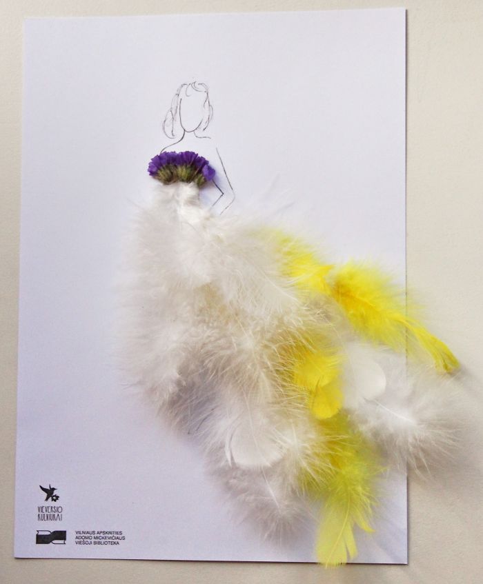Lithuanian Library Invited Readers To Create Floral Illustrations For Their Mothers
