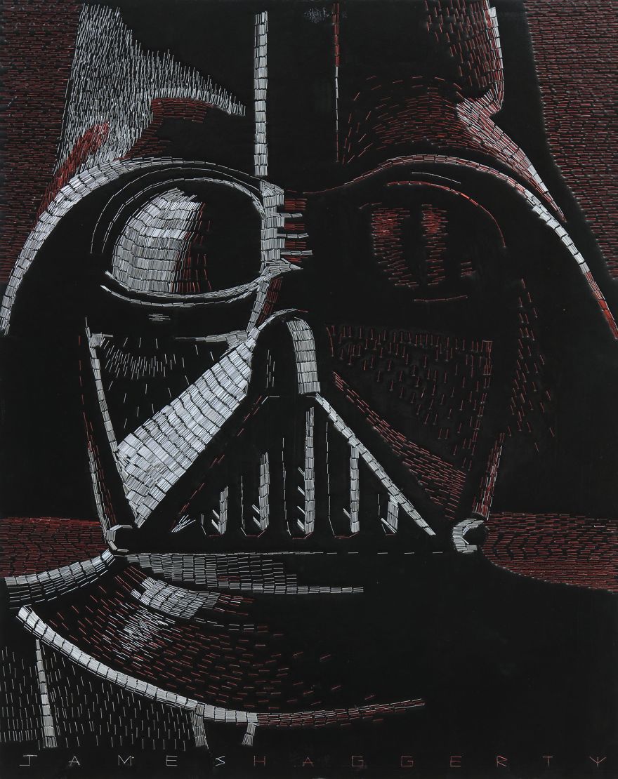 I Used 77,886 Office Staples To Create These Star Wars Characters I Used 77,886 Office Staples To Create These Star Wars Characters