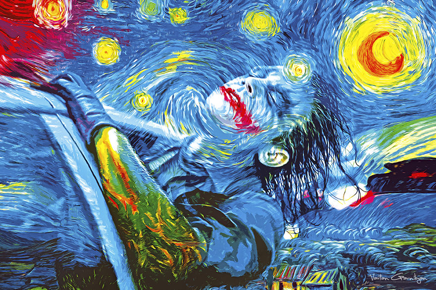 I Transform Famous Paintings Into Batman Pop Art I Transform Famous Paintings Into Batman Pop Art