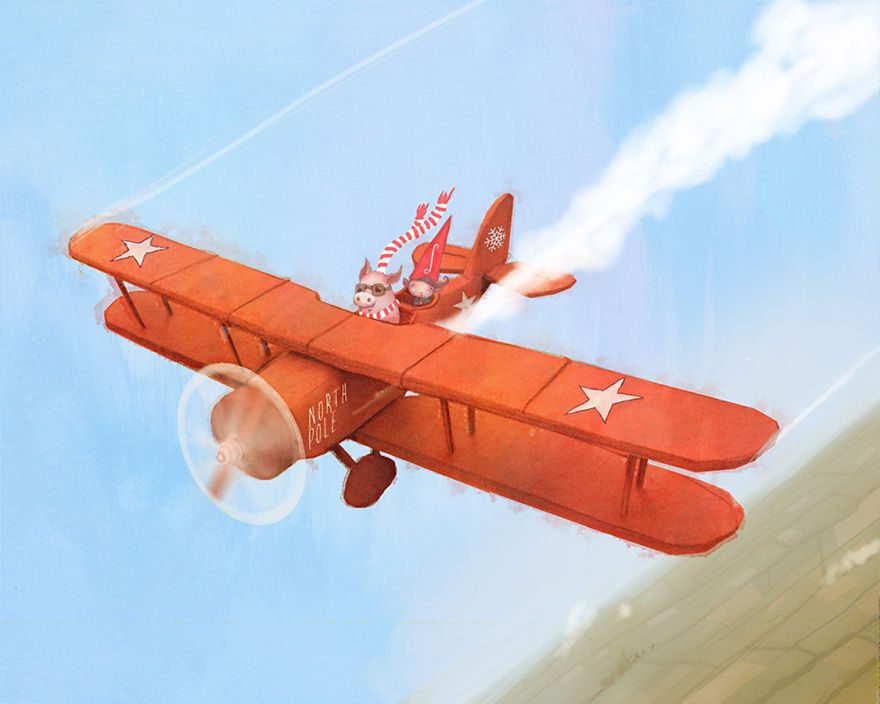 Whimsical Art With Little Round Eyes That I Make To Go With The Stories I Write.