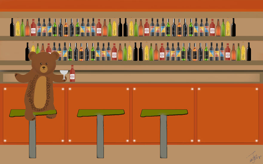 The Lost Homes: Kabeera Makes Illustrations Sending A Sad Message About Deforestation