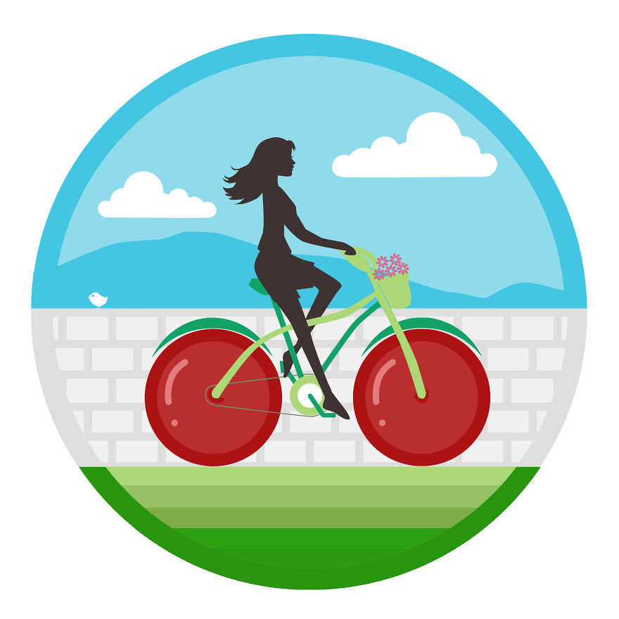 I Added Life To Fruits In My Illustrations I Added Life To Fruits In My Illustrations