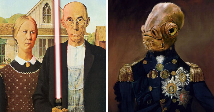 21 More Famous Paintings Reimagined With Star Wars Elements