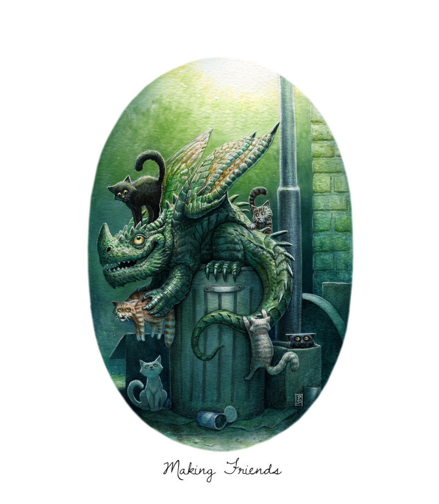 cute-dragons-paintings-illustrations-lynton-levengood-7 cute-dragons-paintings-illustrations-lynton-levengood-7