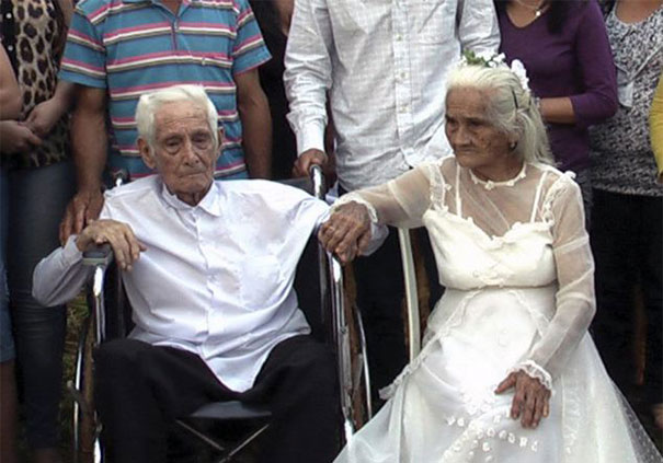 Eighty Years After They Met, Jose Riella, 103, And Martina Lopez, 93, Finally Get Married