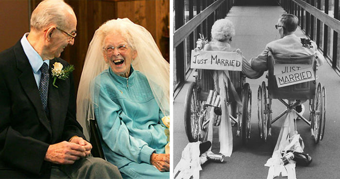 28 Elderly Couple Wedding Photos Proving You’re Never Too Late To Find The One