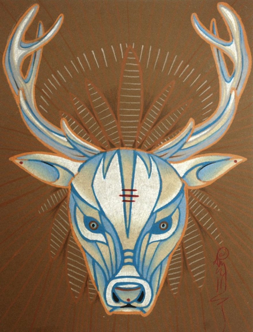 Animal Spirits In Pencil And Ink Animal Spirits In Pencil And Ink