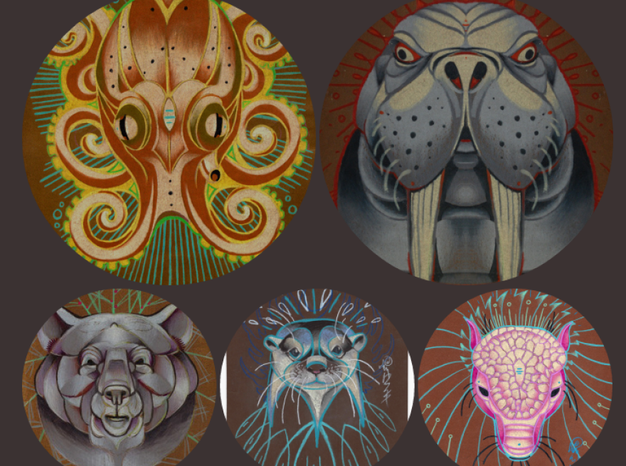 Animal Spirits In Pencil And Ink Animal Spirits In Pencil And Ink