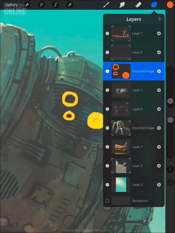 Ipad Artist Nikko's Latest Incredible Artwork: "boat Trouble"