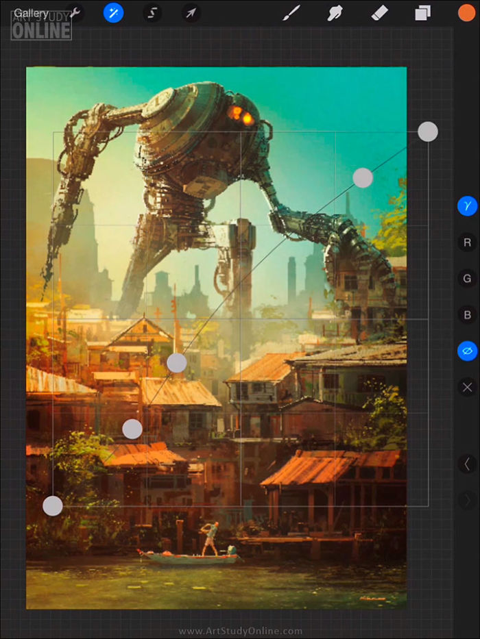 Ipad Artist Nikko's Latest Incredible Artwork: "boat Trouble" Ipad Artist Nikko's Latest Incredible Artwork: "boat Trouble"