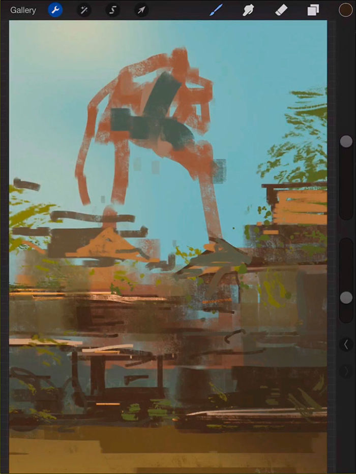 Ipad Artist Nikko's Latest Incredible Artwork: "boat Trouble" Ipad Artist Nikko's Latest Incredible Artwork: "boat Trouble"