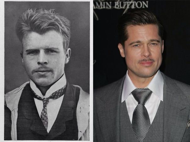 Hermann Rorchach And Brad Pitt