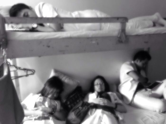 After A 36++ Hour Duty. We Need Sleep Too.