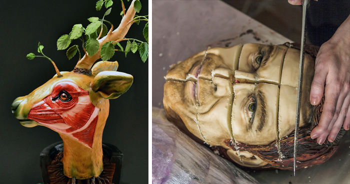 Creepy Realistic Cake Art By Annabel de Vetten